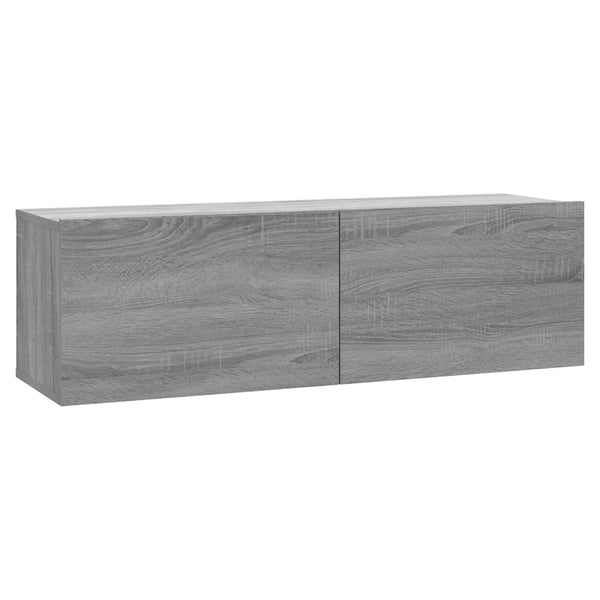 TV-Wandschrank Grau Sonoma 100x30x30 cm