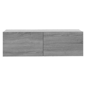 TV-Wandschrank Grau Sonoma 100x30x30 cm
