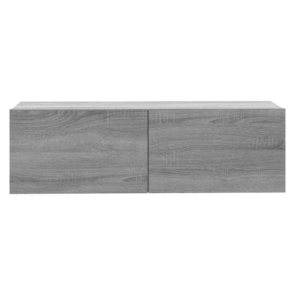 TV-Wandschrank Grau Sonoma 100x30x30 cm