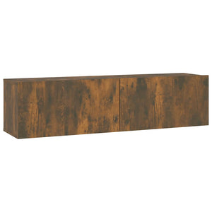 TV-Wandschrank Räuchereiche 120 cm