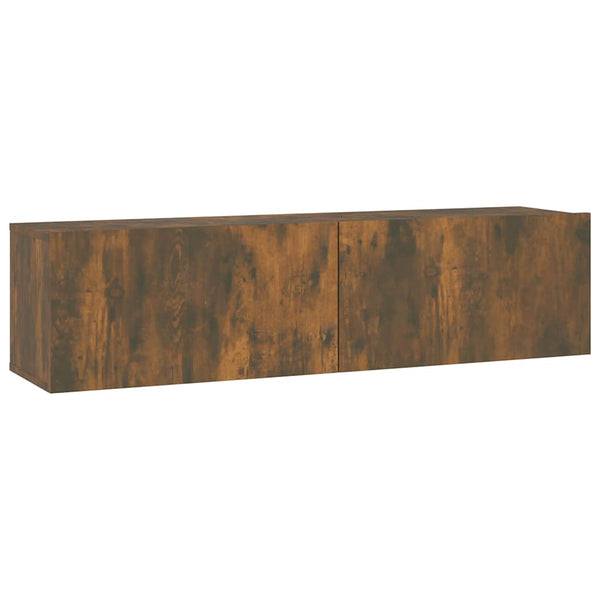 TV-Wandschrank Räuchereiche 120 cm