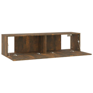 TV-Wandschrank Räuchereiche 120 cm