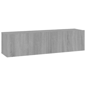 TV-Wandschrank Grau Sonoma 120 cm