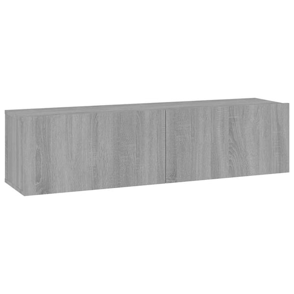 TV-Wandschrank Grau Sonoma 120 cm