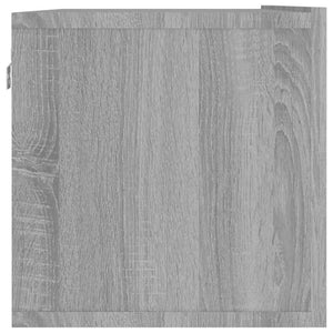 TV-Wandschrank Grau Sonoma 120 cm