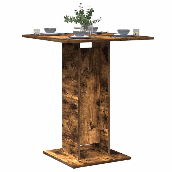 Bistrotisch Räuchereiche 60x60 cm