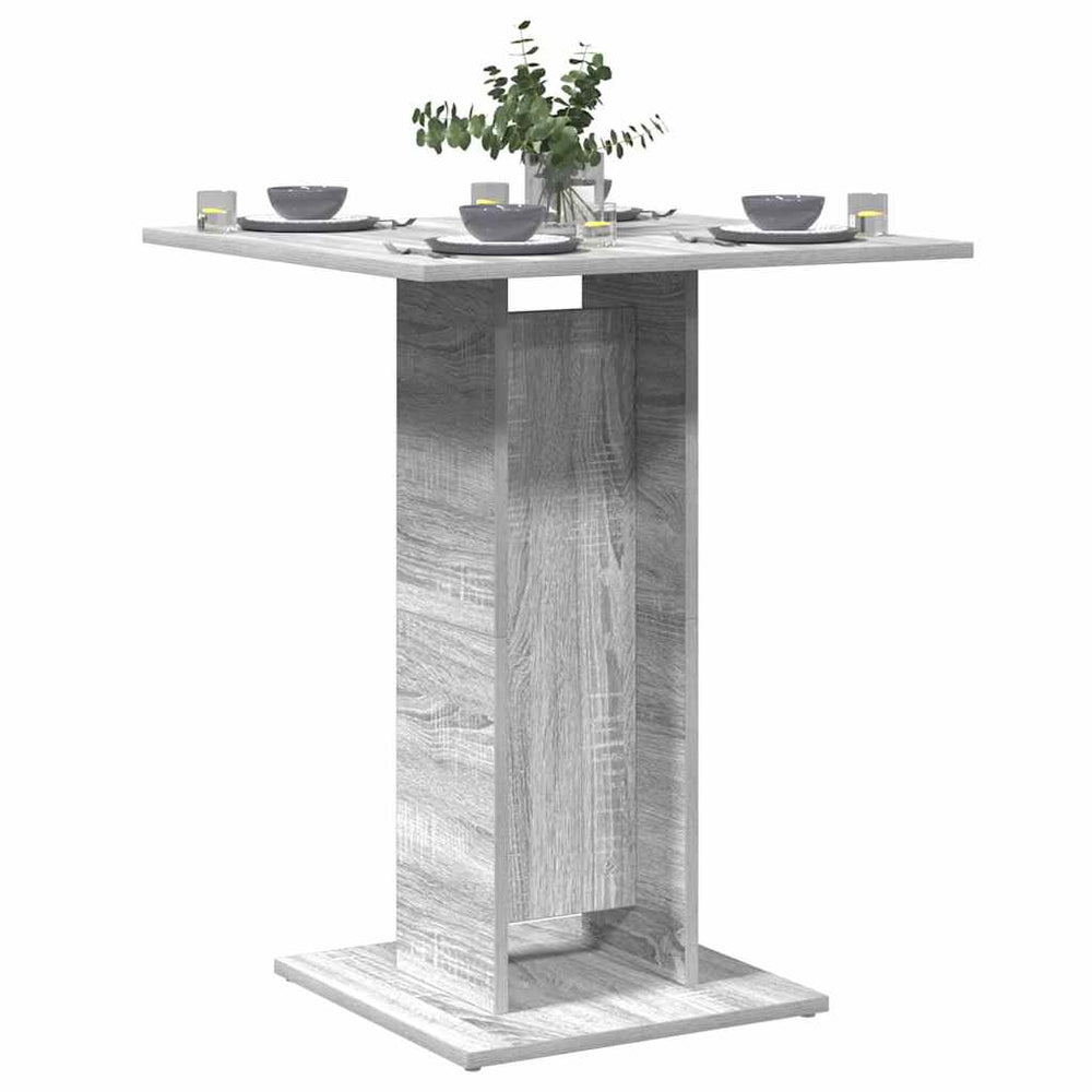 Bistrotisch Grau Sonoma 60x60 cm