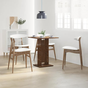 Bistrotisch Braun Eichenoptik 60x60 cm