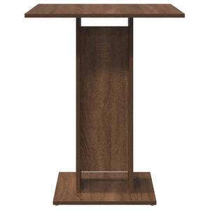 Bistrotisch Braun Eichenoptik 60x60 cm