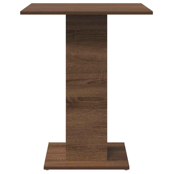 Bistrotisch Braun Eichenoptik 60x60 cm