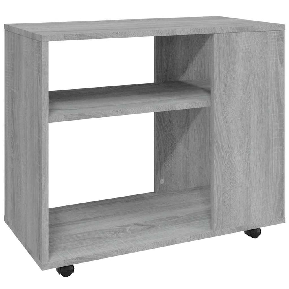 Grauer Sonoma Beistelltisch 70x35x55 cm