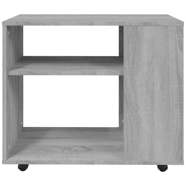 Grauer Sonoma Beistelltisch 70x35x55 cm