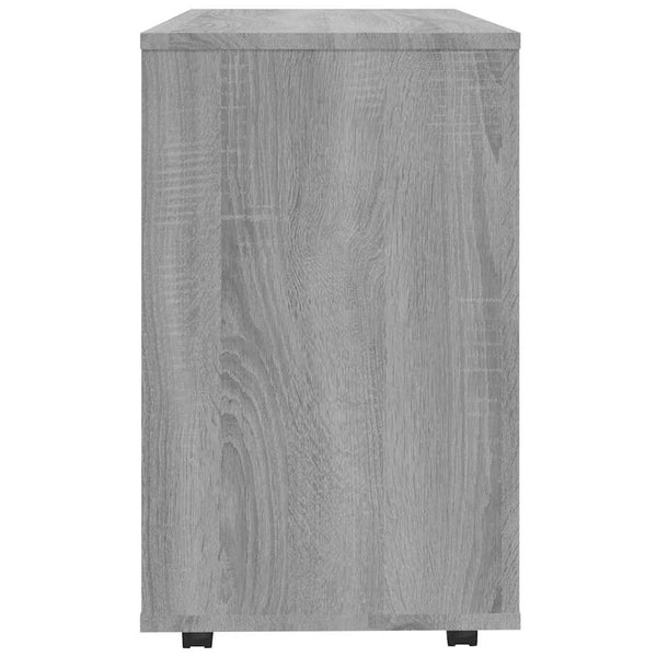 Grauer Sonoma Beistelltisch 70x35x55 cm
