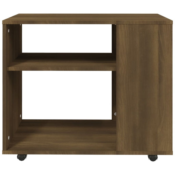 Beistelltisch Braun Eiche 70x35x55 cm