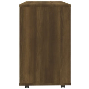 Beistelltisch Braun Eiche 70x35x55 cm