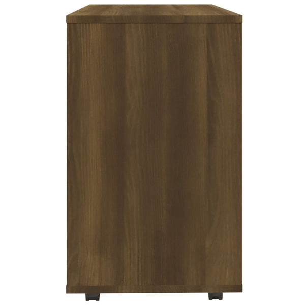 Beistelltisch Braun Eiche 70x35x55 cm