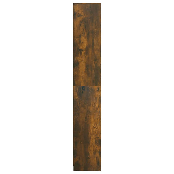 Badezimmerschrank Räuchereiche 30x30x183,5 cm