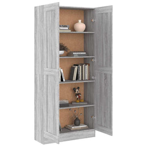 Badezimmerschrank Grau Sonoma 82,5 cm