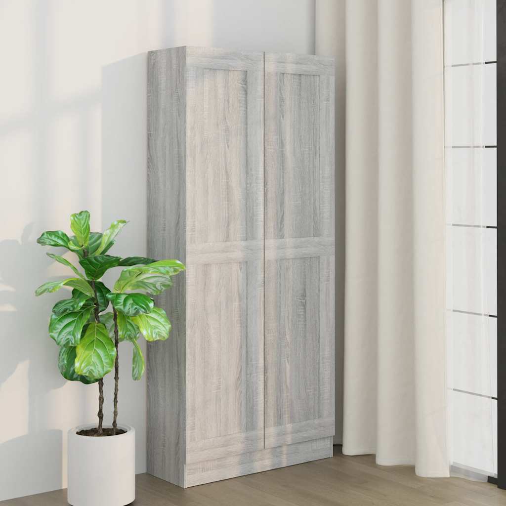Badezimmerschrank Grau Sonoma 82,5 cm