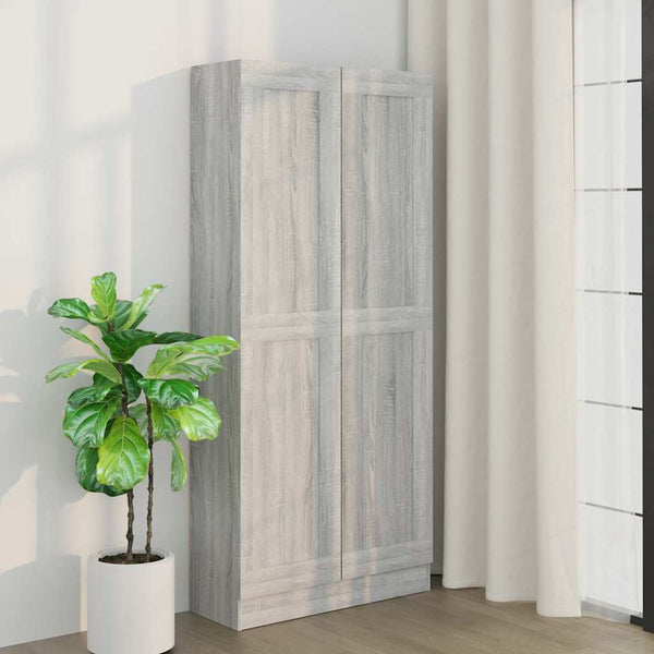 Badezimmerschrank Grau Sonoma 82,5 cm