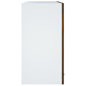 Hängeschrank Lyon Räuchereiche Glas 60 cm