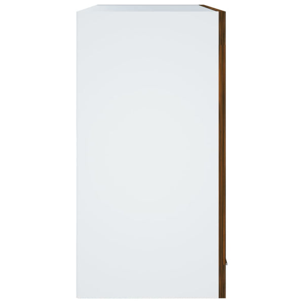 Hängeschrank Lyon Räuchereiche Glas 60 cm