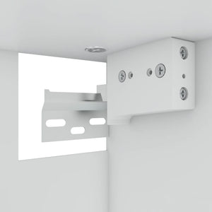 Hängeschrank Lyon Räuchereiche Glas 60 cm