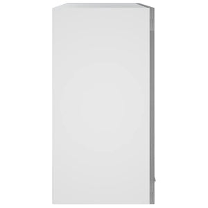 Hängeschrank Lyon Grau Sonoma Glas 60 cm