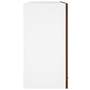 Hängeschrank Lyon Glas Braun Eiche-Optik