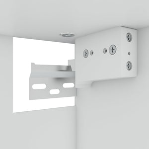 Hängeschrank Lyon Glas Braun Eiche-Optik