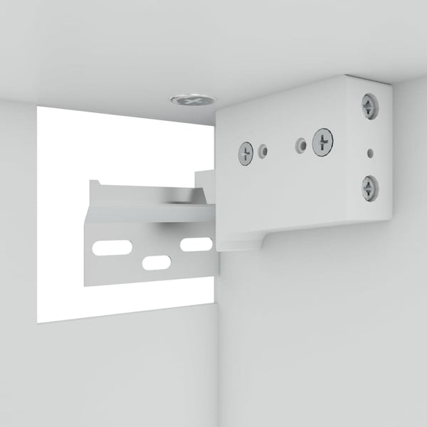 Hängeschrank Lyon Glas Braun Eiche-Optik