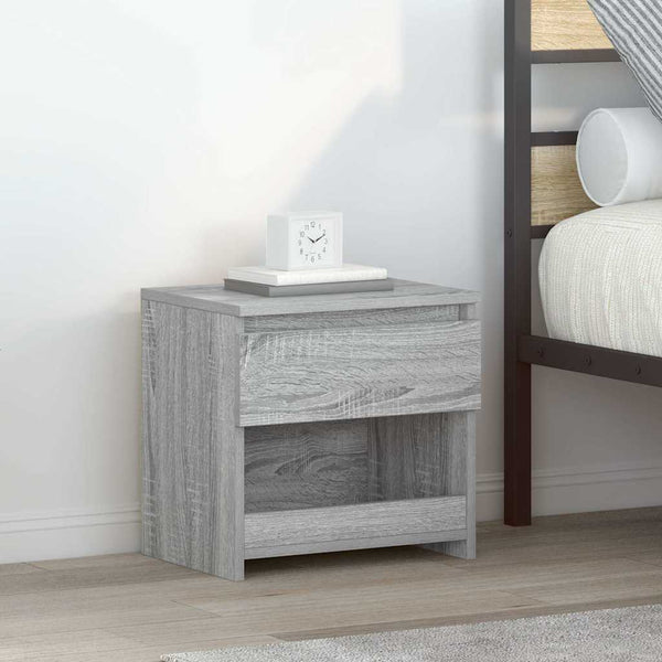 Nachttisch Grau Sonoma 40x30x39 cm
