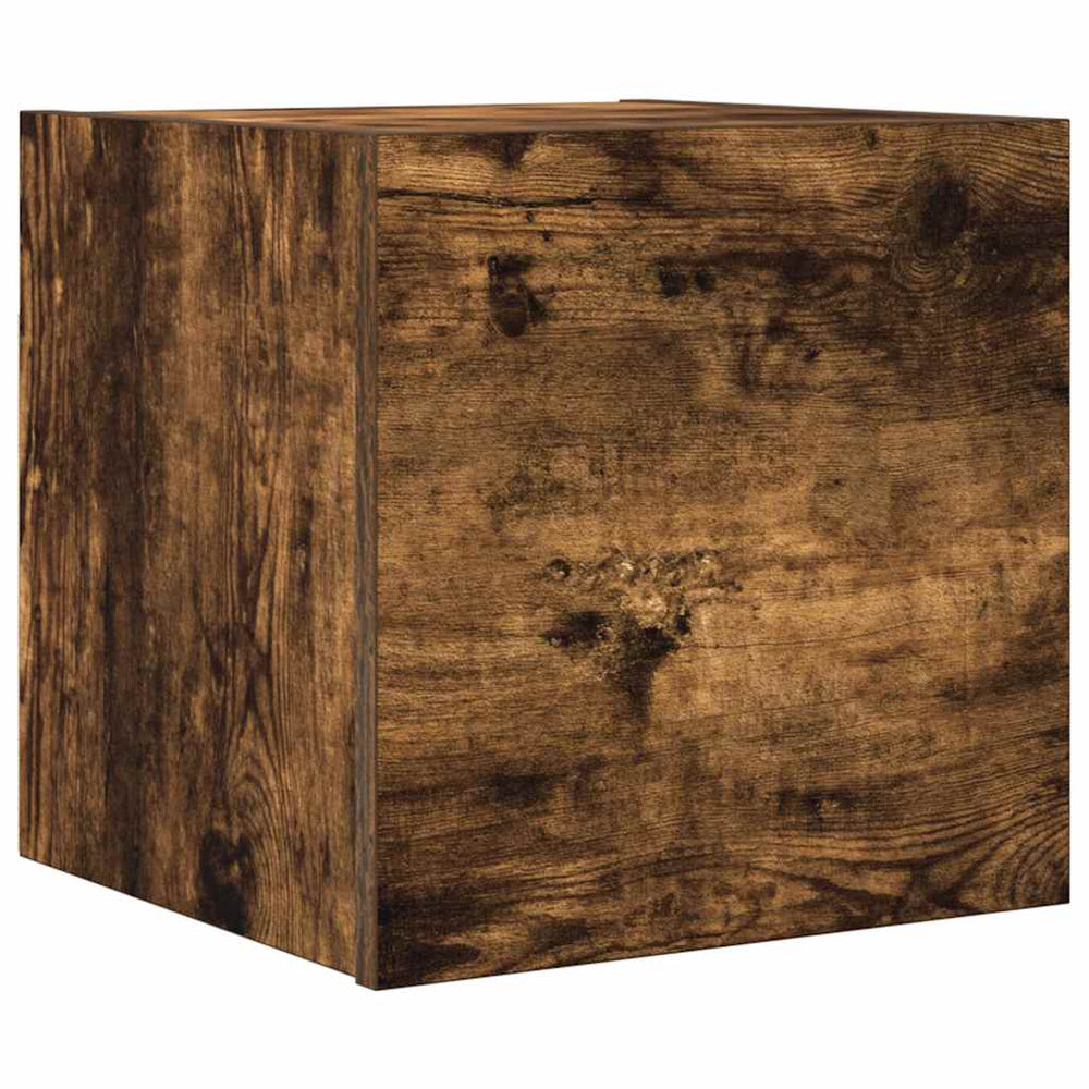 TV-Wandschrank Räuchereiche 30x30 cm