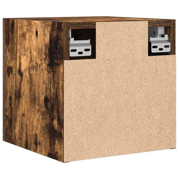 TV-Wandschrank Räuchereiche 30x30 cm