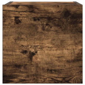TV-Wandschränke 30,5 cm Räuchereiche, 2er-Set