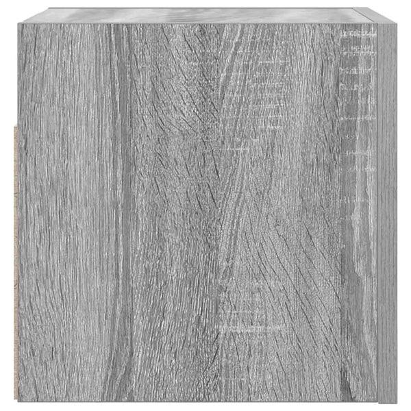 TV-Wandschränke Grau Sonoma 30,5x30x30cm, 2er-Set
