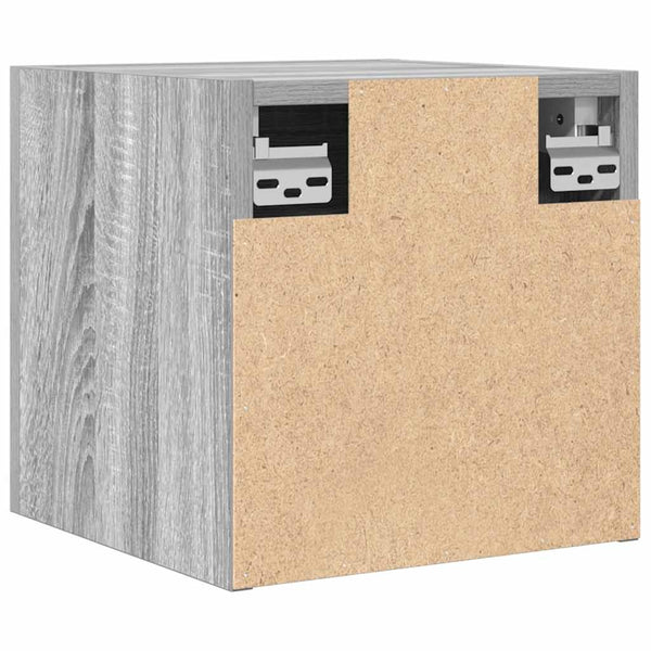 TV-Wandschränke Grau Sonoma 4er-Set