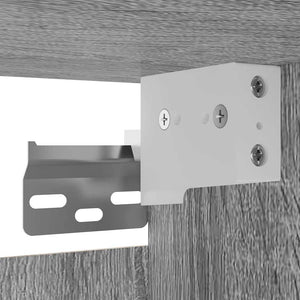 TV-Wandschränke Grau Sonoma 4er-Set