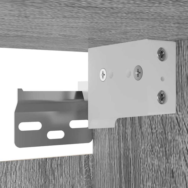 TV-Wandschränke Grau Sonoma 4er-Set