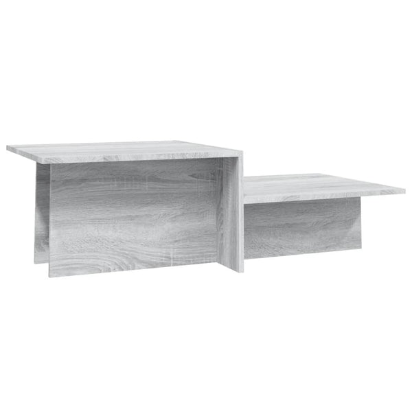 Grauer Couchtisch Sonoma, 111,5 cm