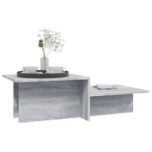 Grauer Couchtisch Sonoma, 111,5 cm