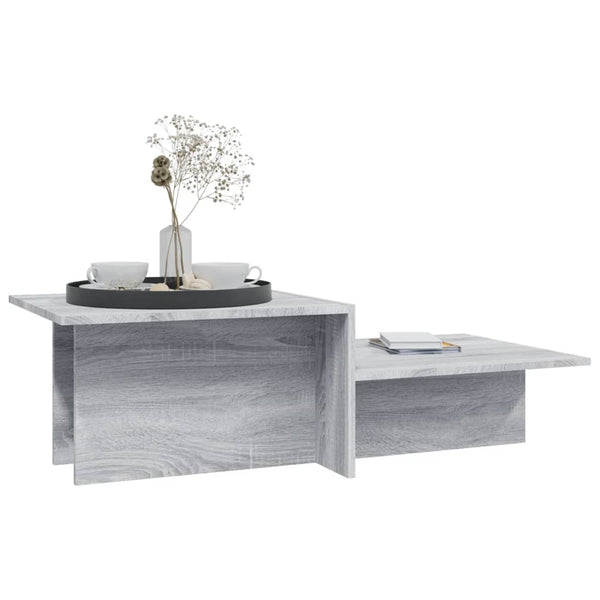Grauer Couchtisch Sonoma, 111,5 cm