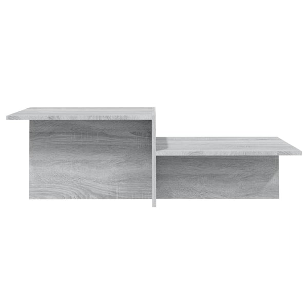 Grauer Couchtisch Sonoma, 111,5 cm