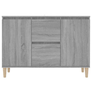 Sideboard Grau Sonoma-Eiche 103,5 cm