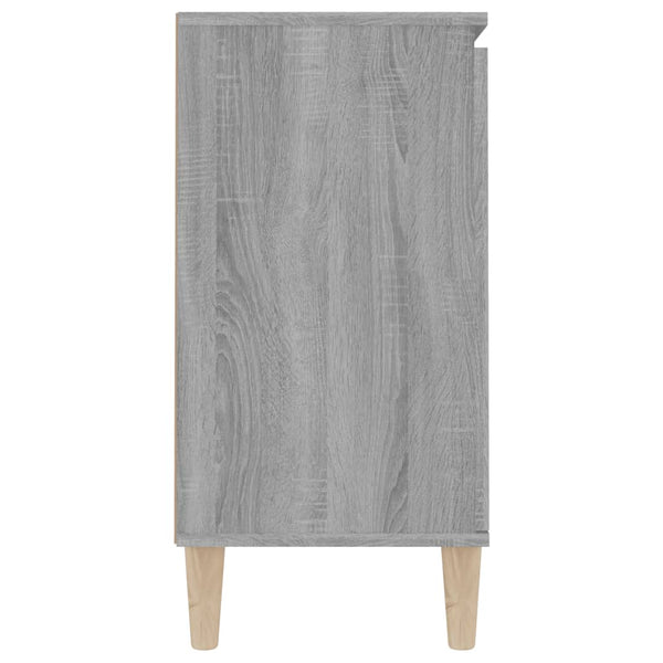Sideboard Grau Sonoma-Eiche 103,5 cm