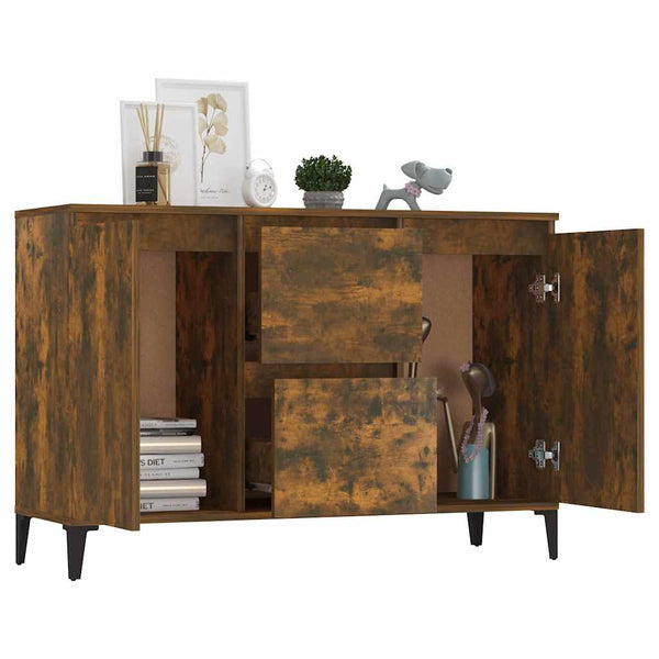 Sideboard Räuchereiche 102x35x70 cm
