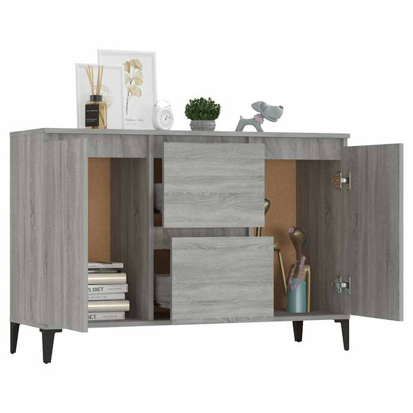 Sideboard Grau Sonoma 102 cm