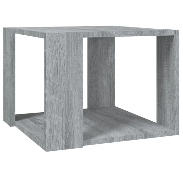 Grauer Couchtisch Sonoma 40x40 cm