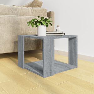 Grauer Couchtisch Sonoma 40x40 cm
