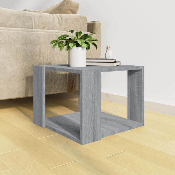 Grauer Couchtisch Sonoma 40x40 cm